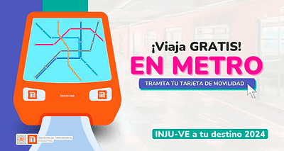 Tramita tu tarjeta INJU-VE 2024 ¡Viaja Gratis en Metro!