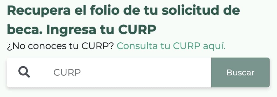 Buscador de Folios ¡Beca Benito Juárez 2024!